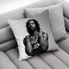 L-Lil Baby WHAM Drip Harder Throw Pillow Case For 30x30cm 40x40cm 45x45cm 50x50cm 55x55cm Square Sofa Pillowcase Shell