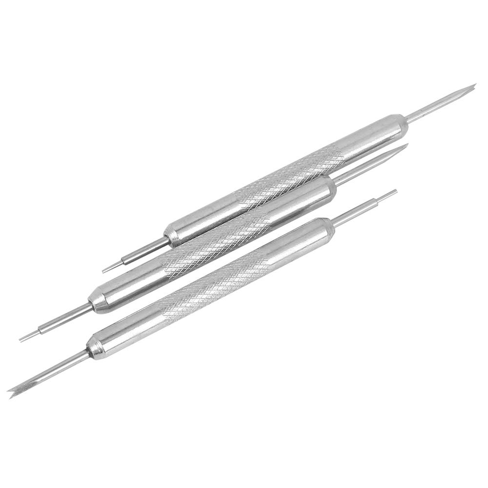 20PCs Watchband Remover Spring Bar Tool Watch Strap Adjuster Alloy Steel Double Head