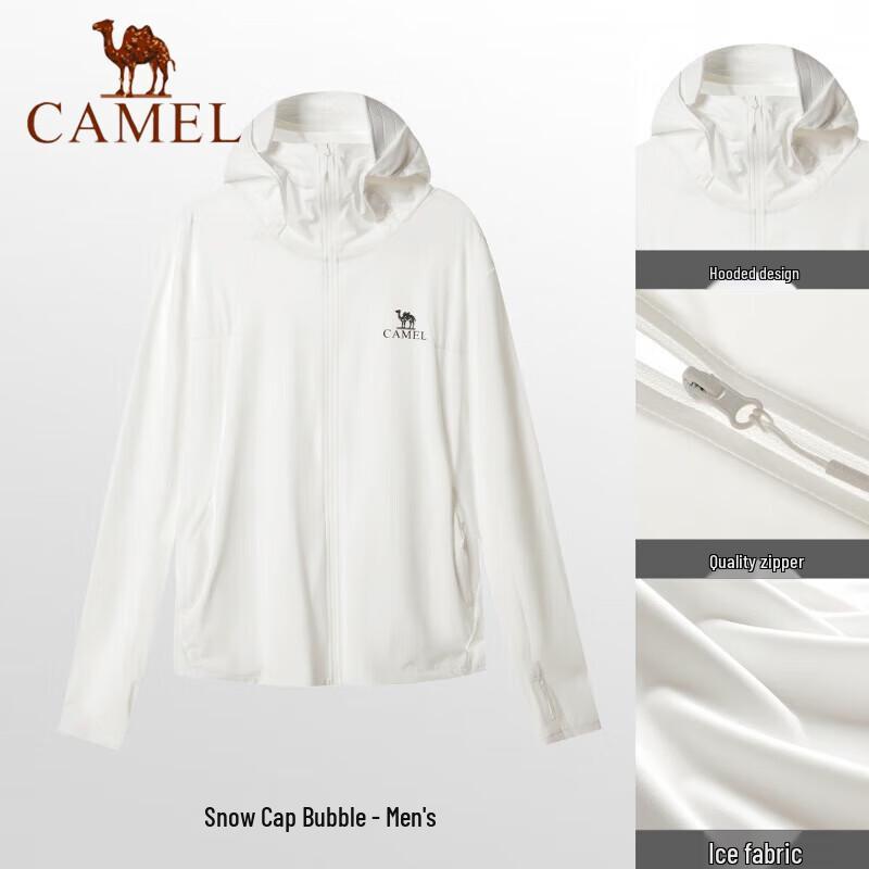 

Camel Мужская куртка с капюшоном из ледяной пряжи для улицы, защита от солнца, быстросохнущая 3XL