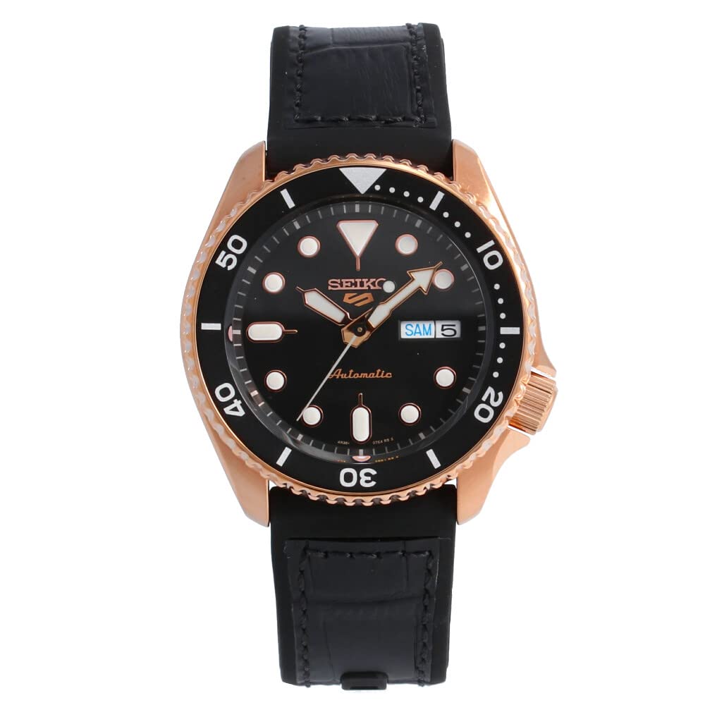 

SEIKO SEIKO5 SPORTS Seiko Five Sports Watch Men s Analog Automatic Silicone SRPD76K