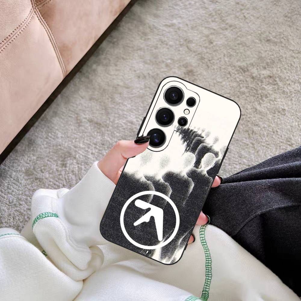 A-Aphex Twin Symbol Phone Case For Samsung S 24 fe 25 Ultra plus 20 lite 21 30 22 23 24 22 Ultra 5G Fundas