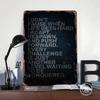 Motivational Gaming Quote Tinplate Poster Customized Wall Art Vintage Retro Metal Signs for Man Cave Apartment Decoration Room