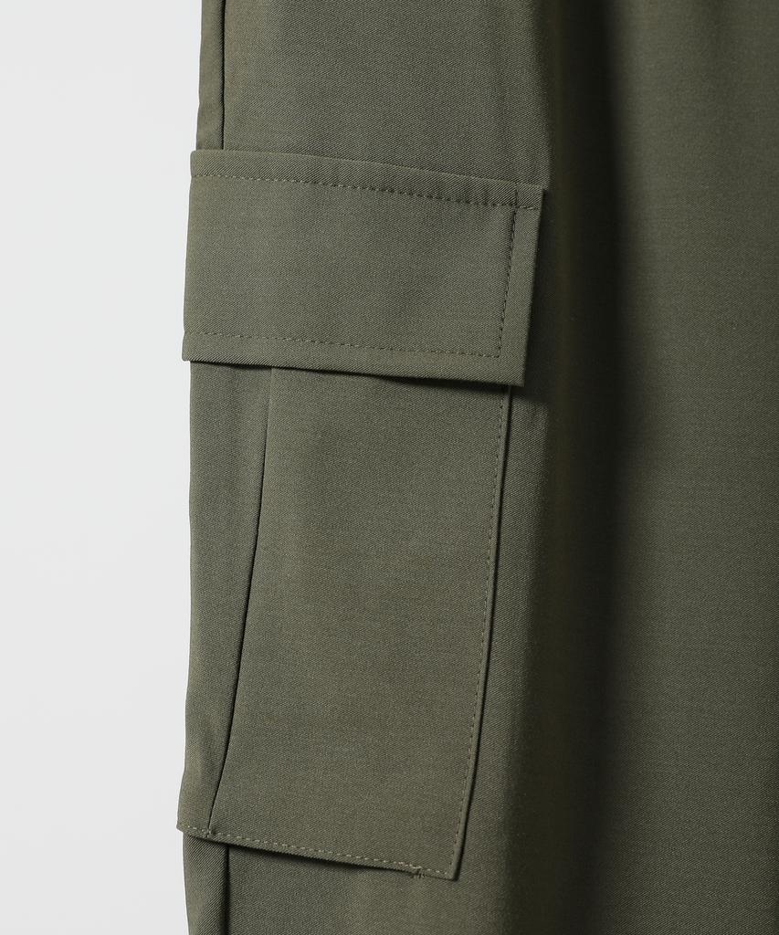 Jikeulib Elastic Cargo Pocket Jogger Pants