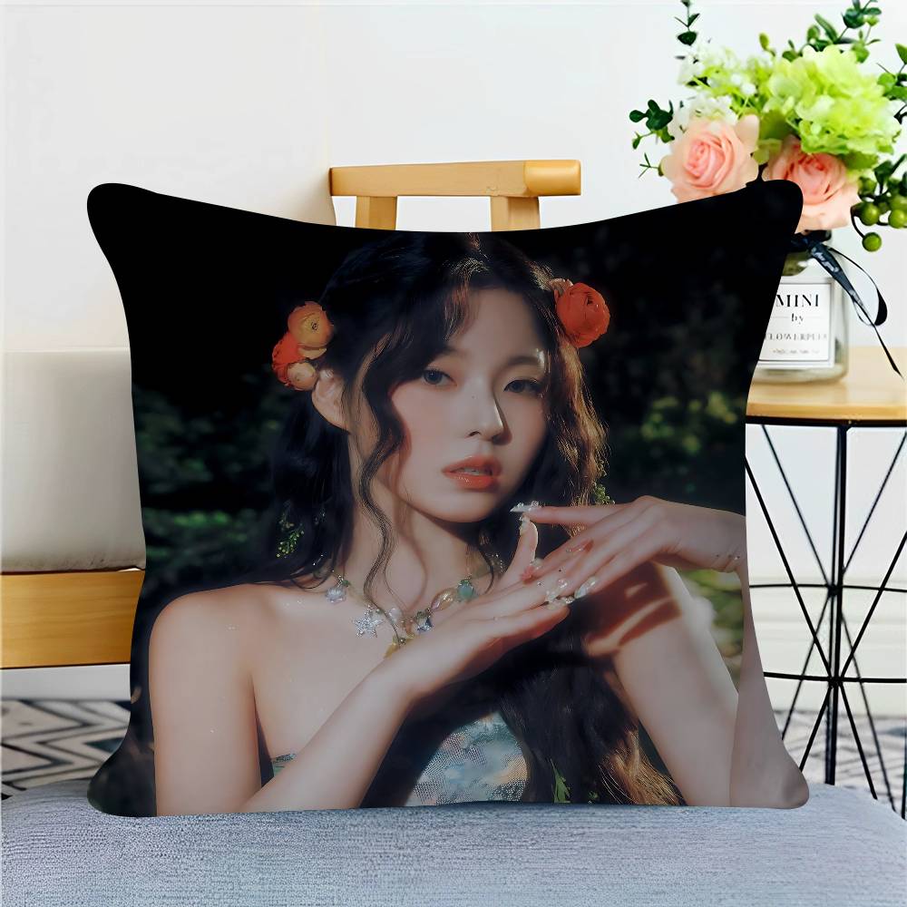 Sänger K-KYUJIN Kissenbezug Toon Geschenk Kissenbezug Schlafzimmer Zuhause Sofa Stuhl Sitz Dekor Kissenbezug
