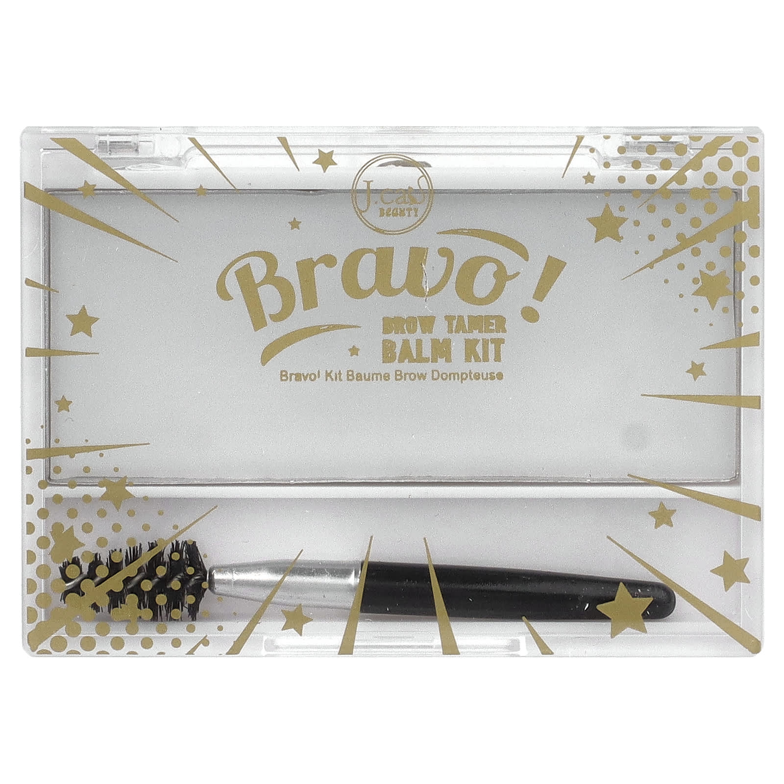 

J.Cat Beauty, Bravo! Brow Tamer Balm Kit, BBK101 White, 4g (0.14oz)
