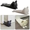 Tier-Türstopper 3D-gedruckter liegender Katzen-Türstopper, Dekorative Kätzchen-Keile, Stopp Anti-Rutsch Boden Teppich Türstopper für Zuhause Wohnzimmer Schlafzimmer Form
