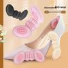 Anti-Slip Heel Pad: Dispensing Glue Butterfly Back Sponge Stickers for High-Heels, Prevent Rubbing and Improve Fit.