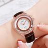 Orologio da Donna Lusso Doppio Diamante Quadrante Semplice Cinturino Studente Casual Classico Versatile