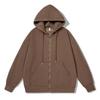 Cross-Border Zipper Hooded Cardigan with Pockets - Casual Long Sleeve Hoodie