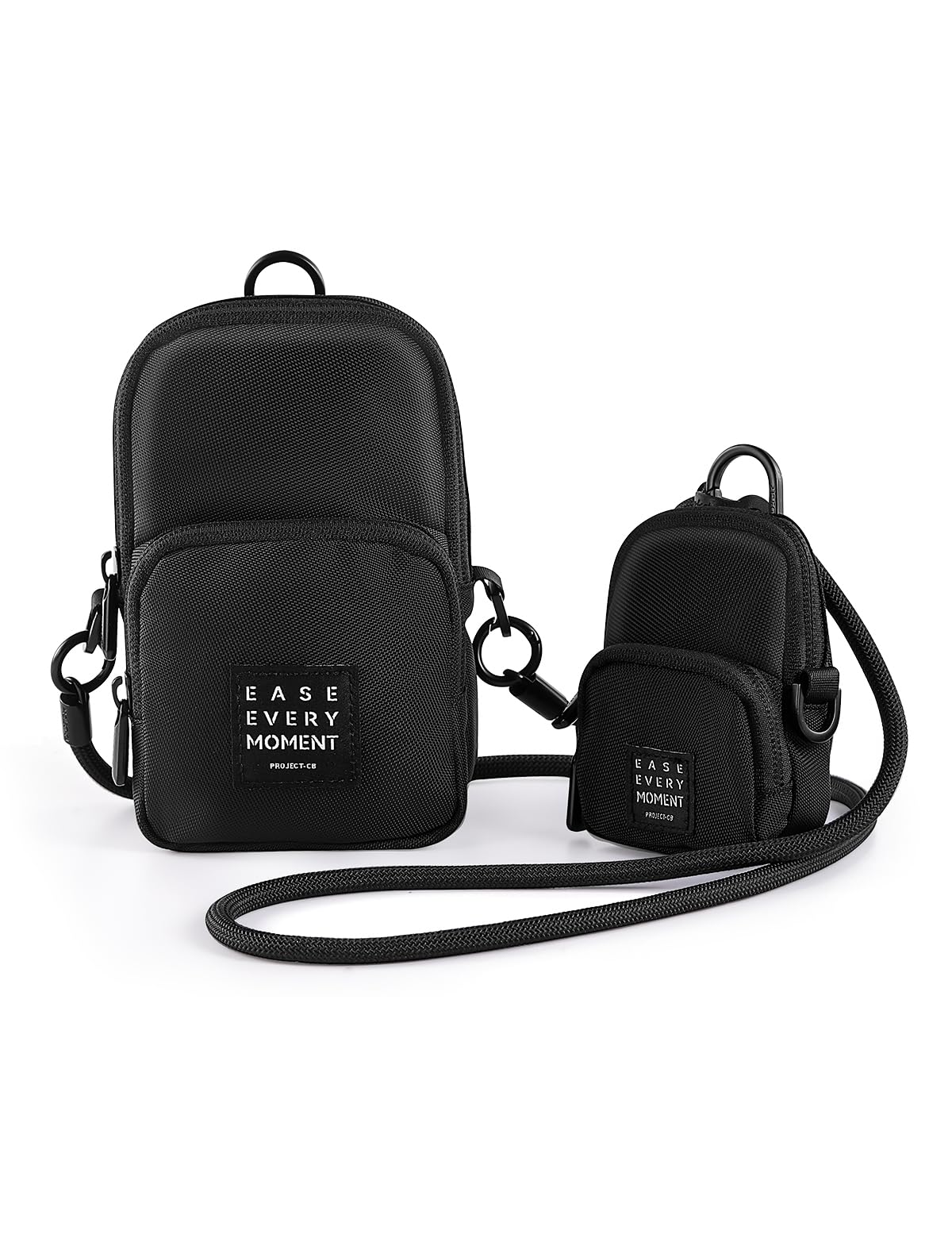 

Smartphone Earphone Mini Pouch with Waterproof Smartphone Shoulder Bag for Men and Shoulder Backpack Black [Project-cb] Pouch, Pouch, Carabiner, чёрный