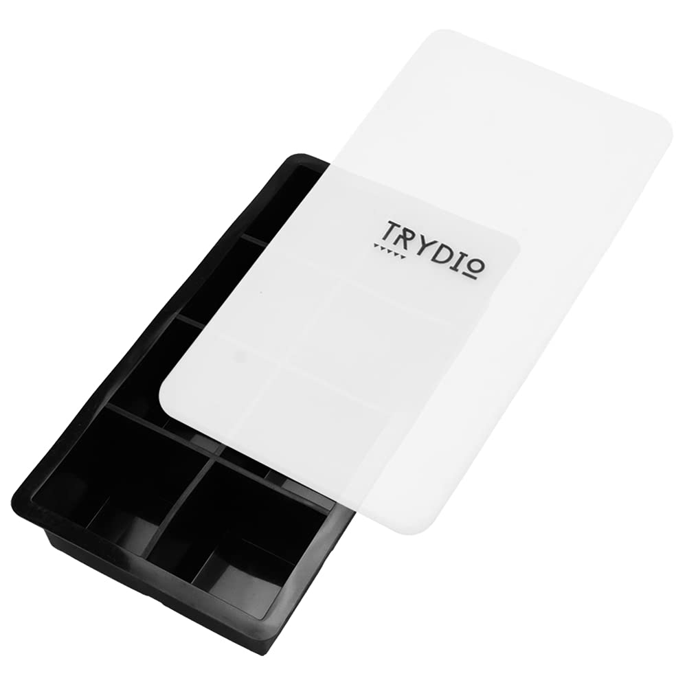 

TRYDIO Великий Кубик Льоду Лід Великий Лід Великий Силіконова Форма для Льоду [Робить Лід] Форма, Виробник, Лід, Хайбол, Виробник, Контейнер, Виробник, Лід, білий