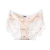 Ladies Spring and Summer New Lovely 10A Antibacterial Pure Cotton Crotch Ice Silk Briefs