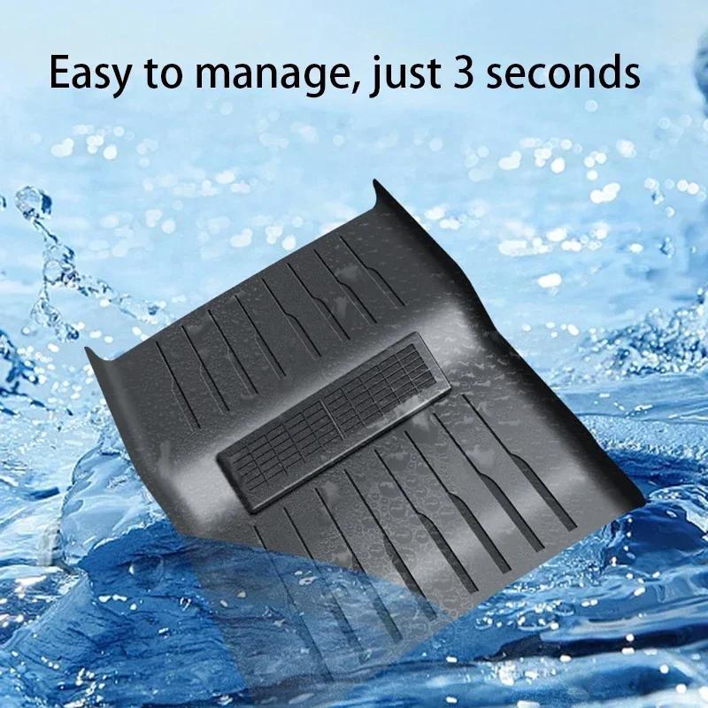 Backseat Air Vent Fully Cover For Tesla Model Y 2020-2024 Rear Seat Vent Covers Pad Integrated Design Protection Easy Install