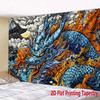 Majestic Mythological Theme Digital printing polyester wall tapestry suitable for use living rooms bedrooms offices bars party