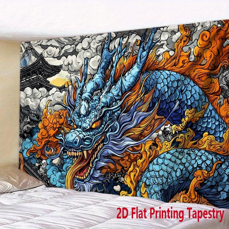 Majestic Mythological Theme Digital printing polyester wall tapestry suitable for use living rooms bedrooms offices bars party
