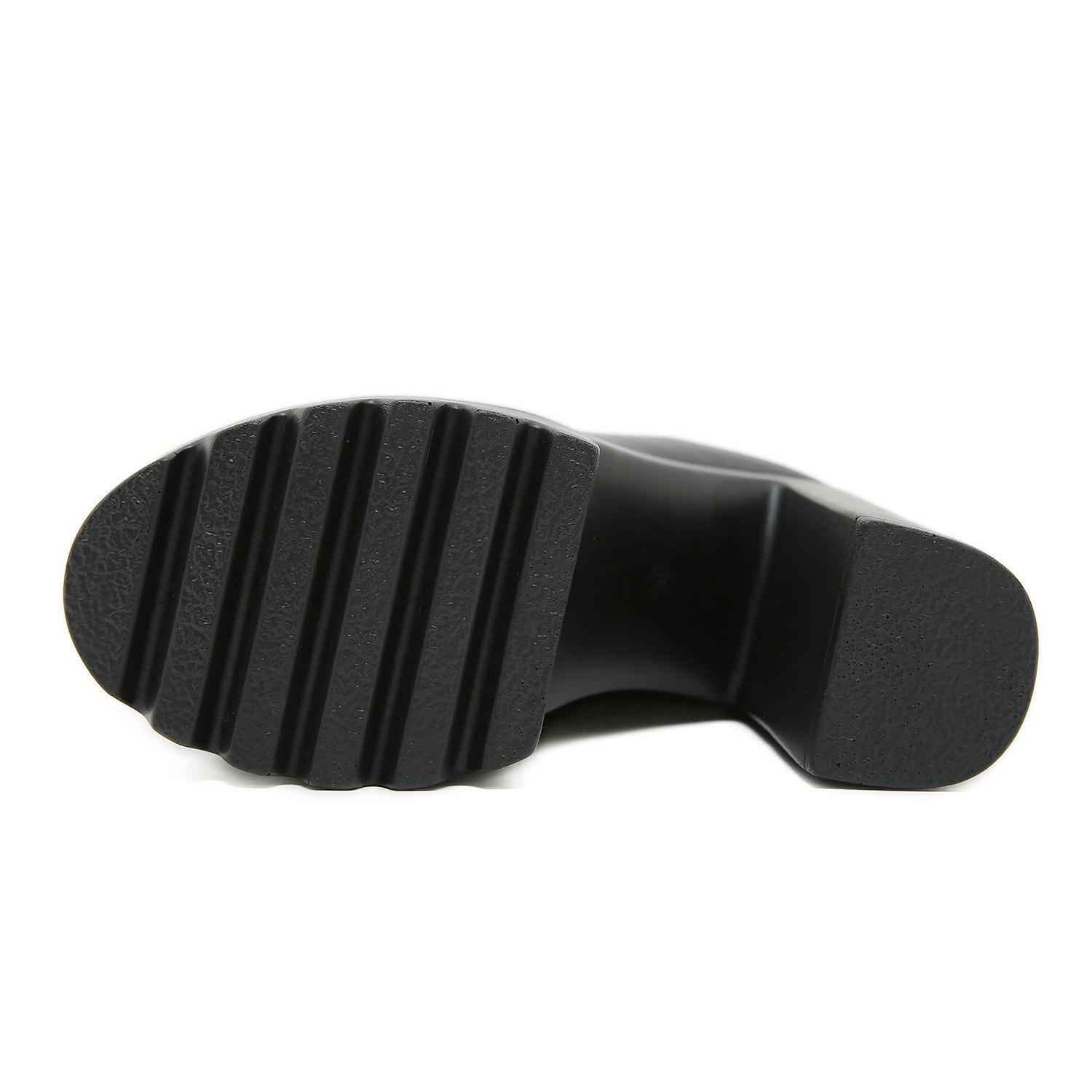 Осенне-зимние ботинки на платформе — фото 8