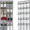 Wall Mounted Storage Bag  Mesh Shoe Storage Bag Hanging Bag For Miscellaneous Items Behind The Door Shoe Organizer