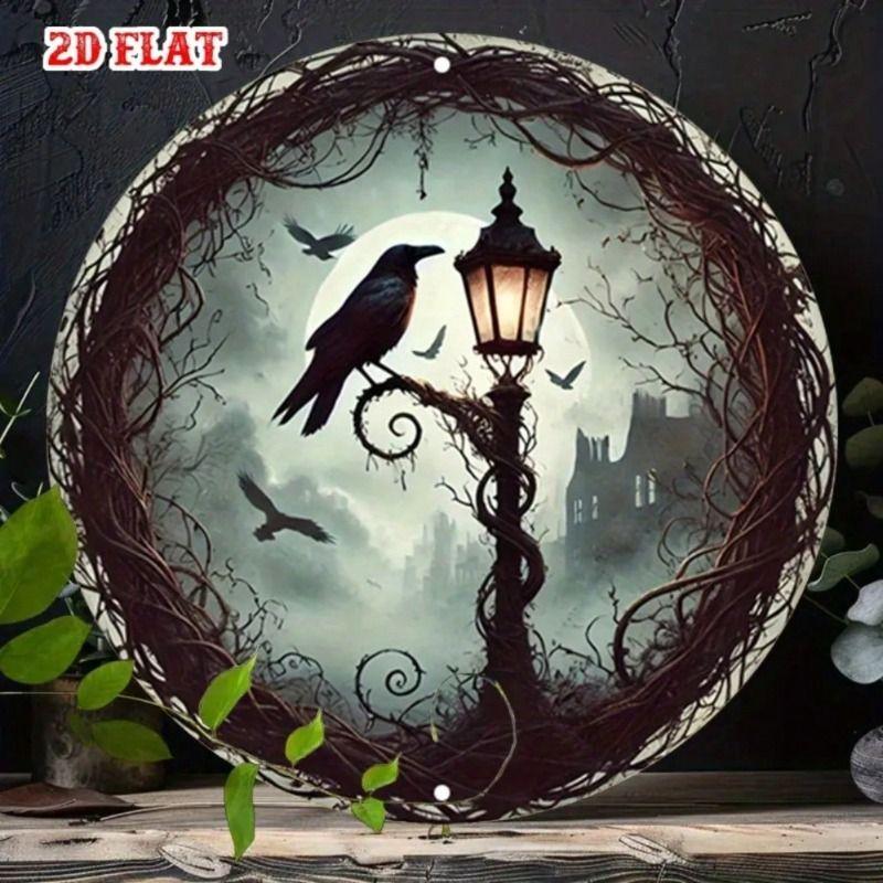 Vintage Metal Sign Wall Art Home Office Decor