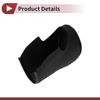 Hihaha Honda Compatible Accord 8 Gear Shift Knob Cover Stick Shift Handle Protector Black Blue Artificial Leather 08-12 Anti-Slip