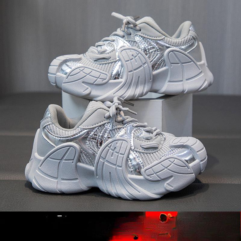 Autumn New Arrival Children's Breathable Versatile Wear-resistant Comfortable Soft Sole Trendy Sports Shoes