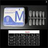 100Pcs No Polish Short Medium Coffin French Full Cover Nail Tips Press On False Nails DIY Manicure Extension Tools