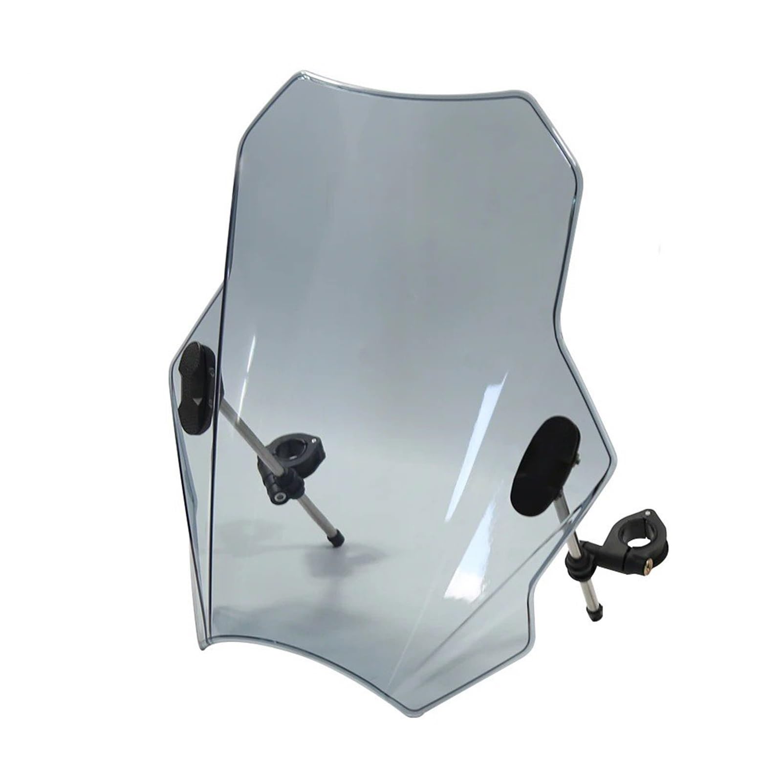 

Motorcycle Windshield MT125 FZ1 FZ6 FZ8 FZ8N XJ6 MT-01 MT03 MT09 MT07 Motorcycle Windscreen Universal Motorcycle Accessories Windshield (Light Grey) One Size