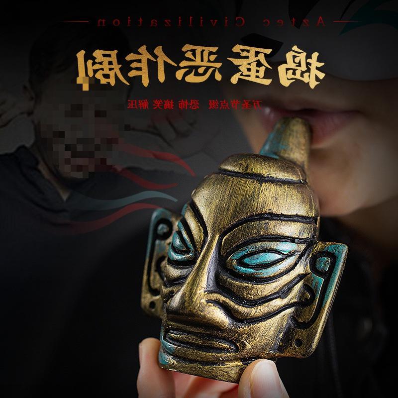 Sanxingdui Aztec Kulturní Kreativní Žertovná Píšťalka