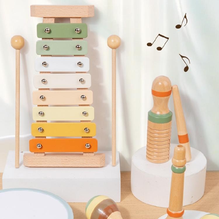 Children Waist Drum Toy Musical Instrument Percussion Toy Educational Baby Toy for Toddler Music and Sensory Development