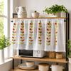 Partition Door Curtain, Soft Light Polyester Curtain, Blocking Views And Oil Fumes Curtain, Protect Privacy Drapes for Kitchen Door