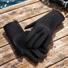 FullFinger Diving Gloves with Extended Cuffs for Snorkeling S 02 Glove Black