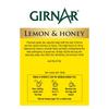 Girnar Green Tea Lemon & Honey Vegan 25 Tea Bags Pack of 1 Caffeine Free Refreshing Hot Drink
