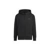 adidas SS24 Healing Series Logo Printed Casual Hooded Jacket Men Daily Outerwear Solid Black IQ1377