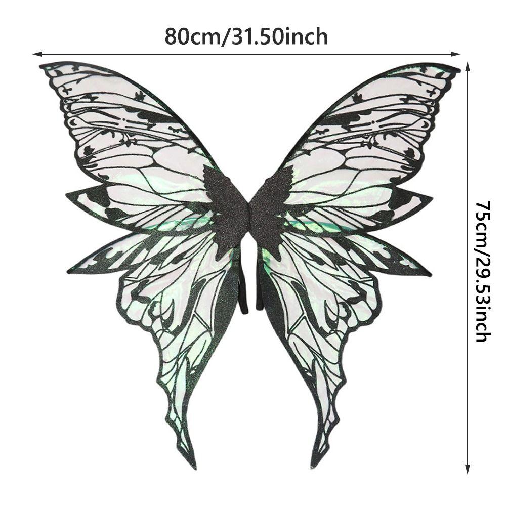 Lightweight Fairy Wings Sparkling Butterfly Costume Wings Magical Dress Up Wings  for Women Girls