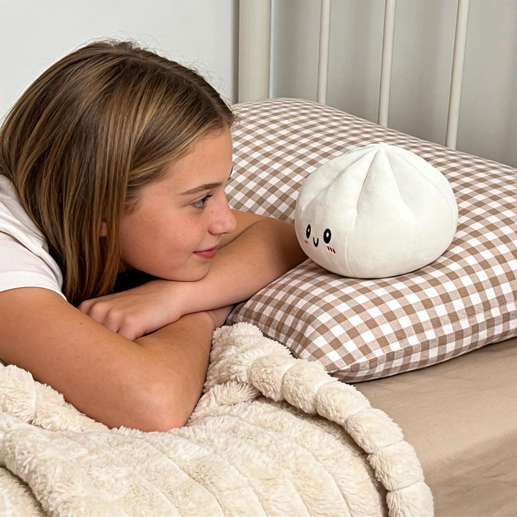 Giant Dumpling , Dumpling Stress Ball, Dumplings Large Anxiety Relief Toy, Soft Decompression Dough, Sensory Toys With