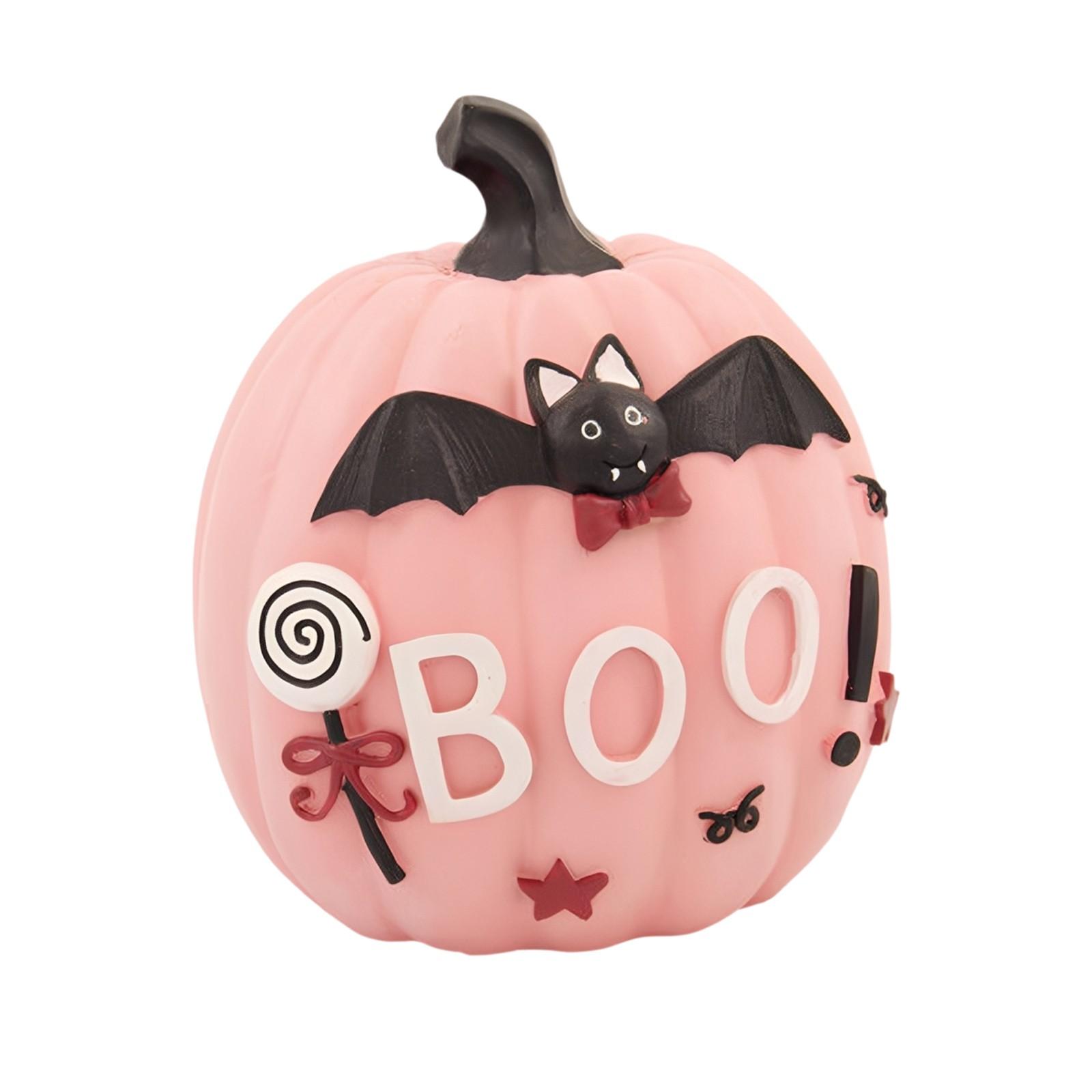 

Pumpkin Ornament Handmade Pumpkin Halloween Pumpkin Decorative Resin Home Ornaments One Size