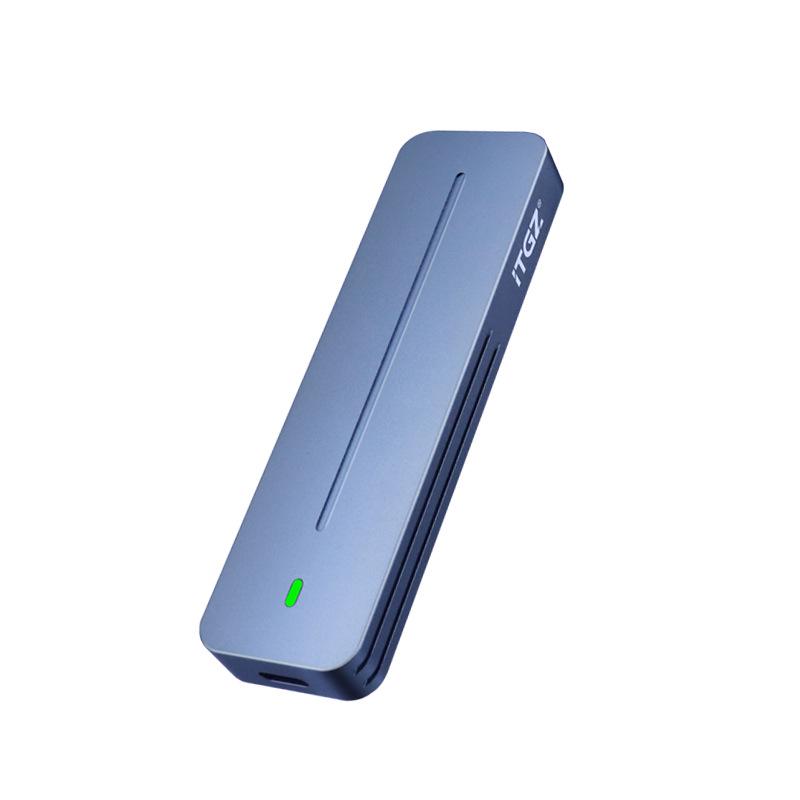 Niubenzhi Neng M.2 NVMe Portable SSD Enclosure, Dual Protocol 10Gbps, Aluminum Alloy for Efficient Heat Dissipation.