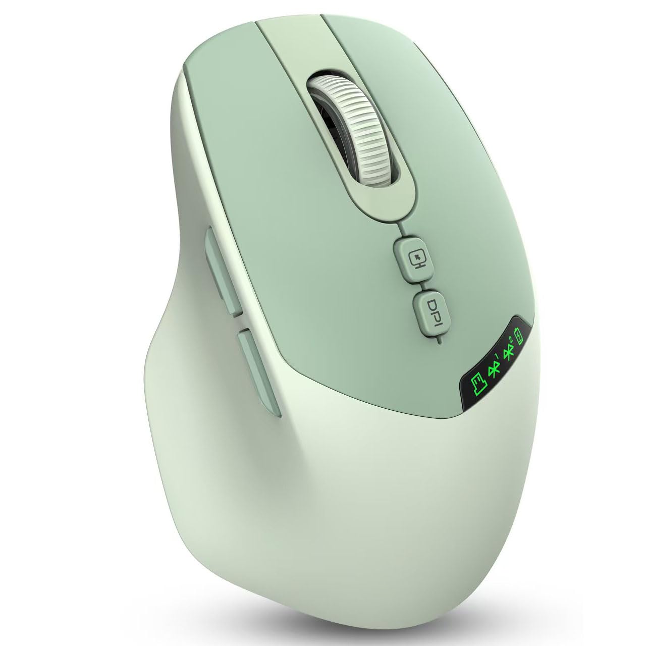 

[Multi-Connection, 2.4GHz & Bluetooth] Wireless Mouse, Quiet, Type-C Charging, 100016002000 DPI, for Laptops, PCs, iPads, Tablets, and Smartphones