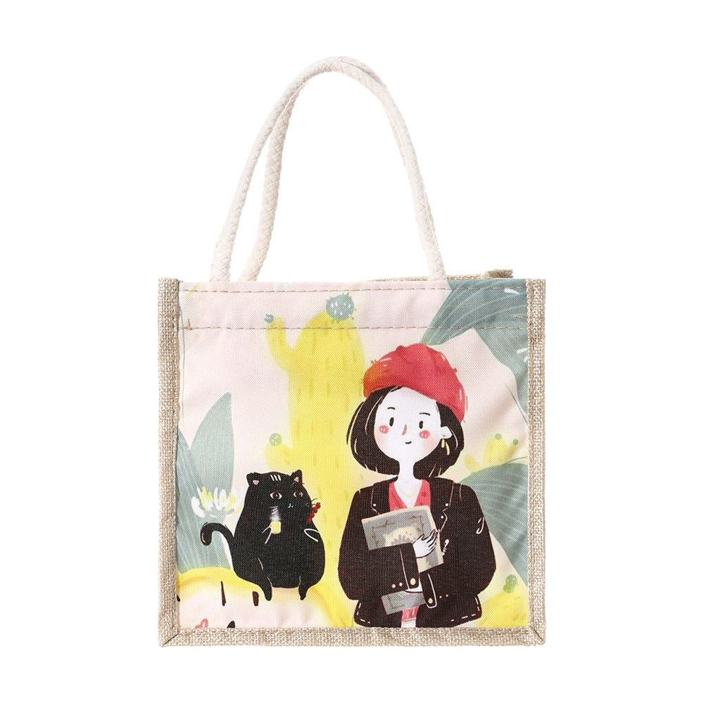 zipper tote bag canvas