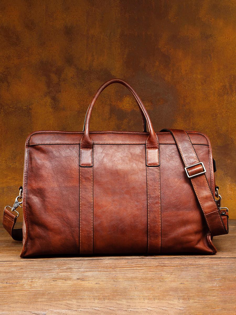 

Расписанная вручную мужская сумка из коровьей кожи растительного дубления, мужская сумка-слинг, большая вместительная дорожная сумка для 17-дюймового компьютера (30cm&lt;Max Length&lt;50cm) бордовый