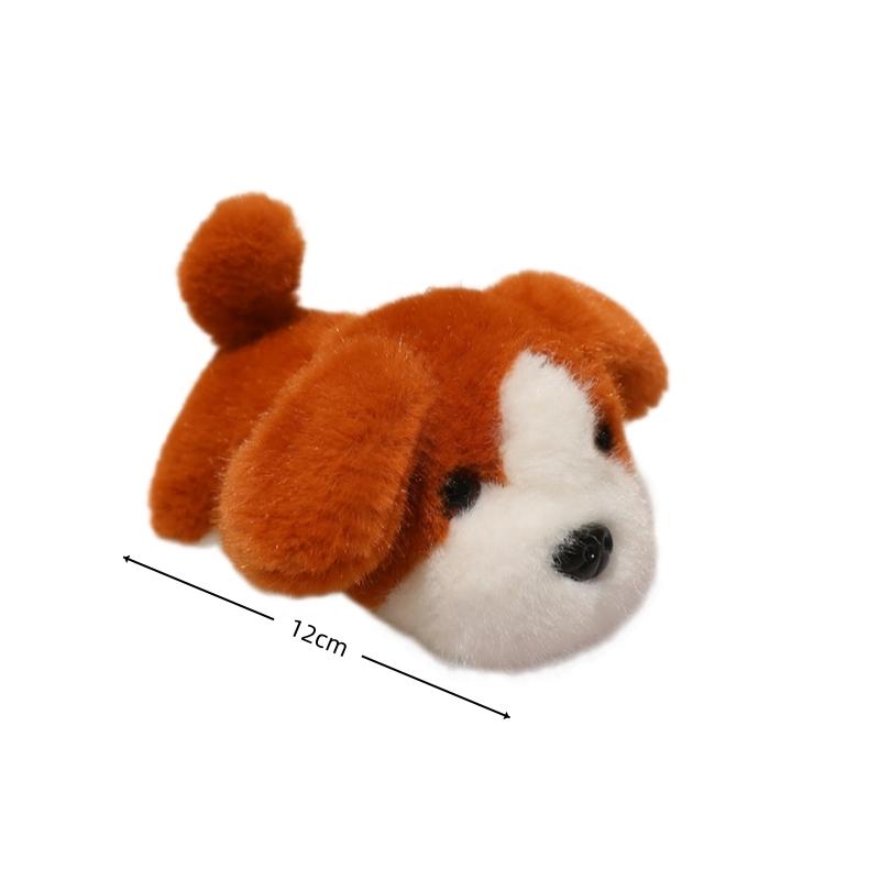 Soft Cute Dog Plush Keychain Kawaii Puppy Animal Pendant Stuffed Doll Keyring For Car Ornaments Fashionable Accessory