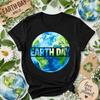 Earth Day 2026 T Shirt Planet Eco Friendly Kids Save Outfit Vintage Unisex Stylish Comfortable Streetwear Stretched