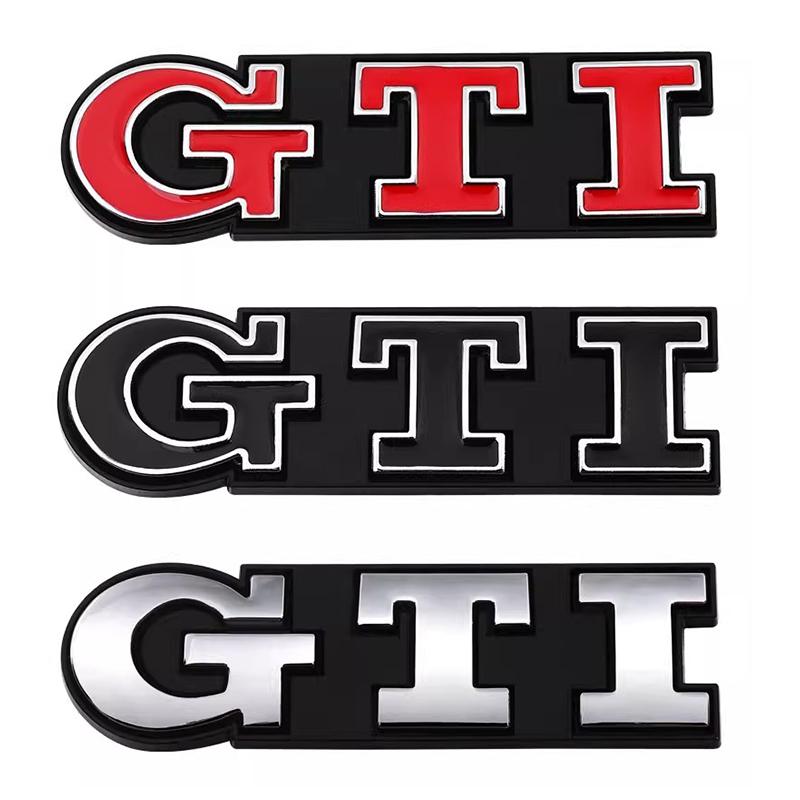 2026 Heiß Für VOLKSWAGEN VW 3D Metall Auto Kofferraum Aufkleber Kühlergrill Logo GTI Emblem Abzeichen Für Volkswagen Polo Golf 4 5 6 7 8 Mk4 Mk5 MK6