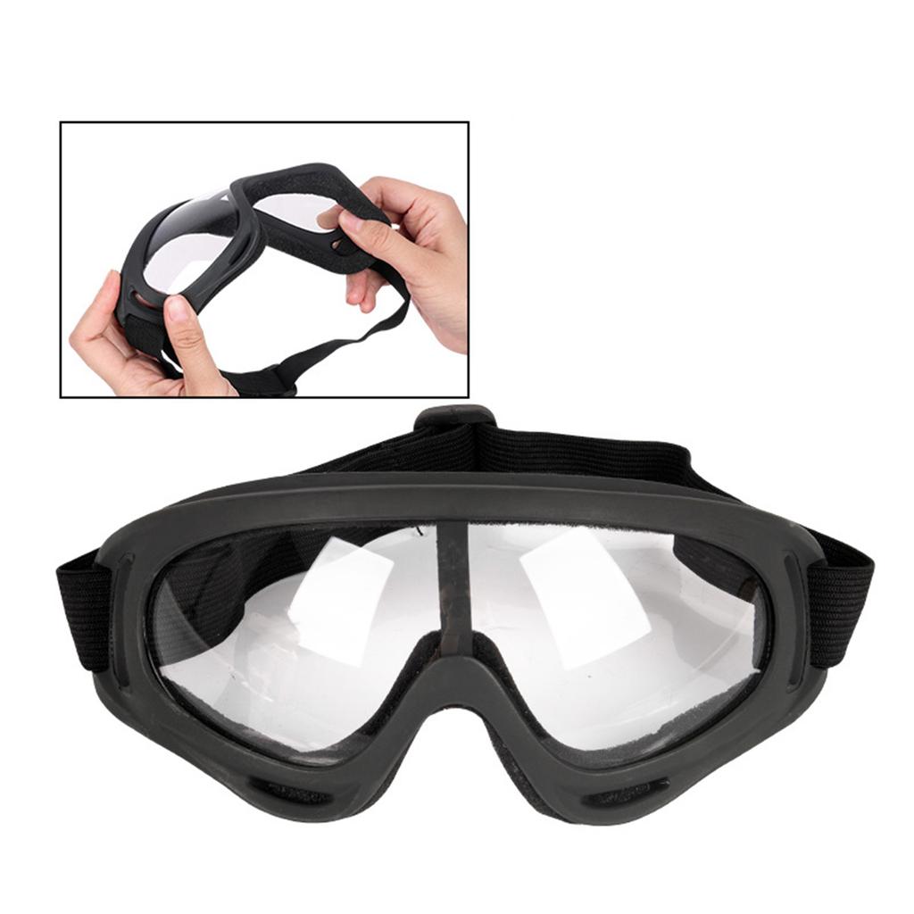 Safety Goggles Protective Eyewear for n Laboratory Clear Lens Goggles with Adjustable Headband Scratchproof