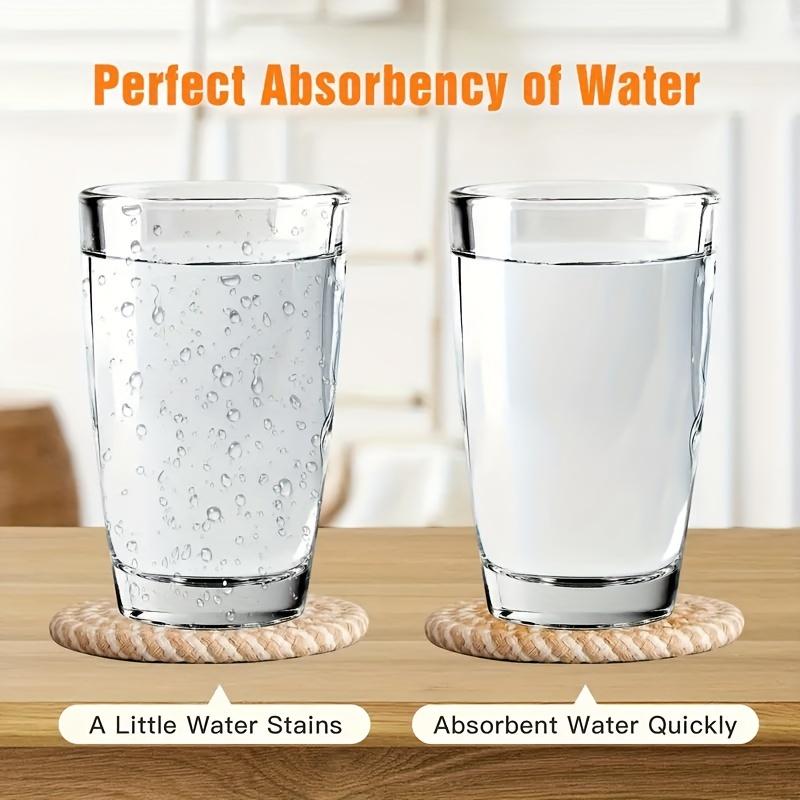 8pcs Woven Placemat Set Heat-Resistant & Anti-Scald Coasters for Pots and Dishes Perfect for Home Decor & Gifts