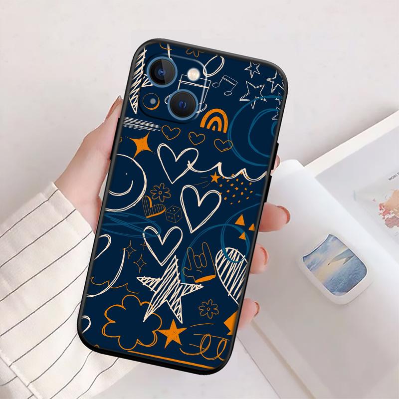 RP12 Calm Heart Art New High-End Shell Phone Case for Redmi Note 13 14 Pro+ Plus A3 A3X 13X 13C 13R 14S 14C 14R