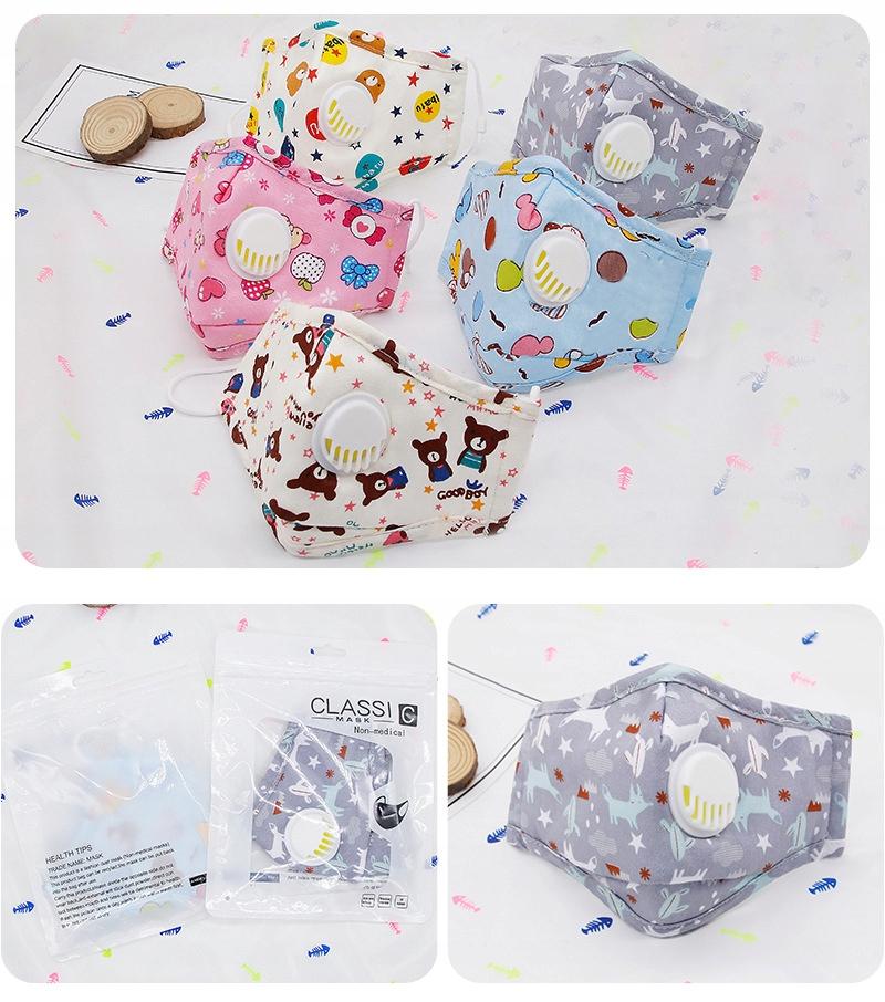 For Children Teddy Mask + 3X Hepa Filter Pm 2.5