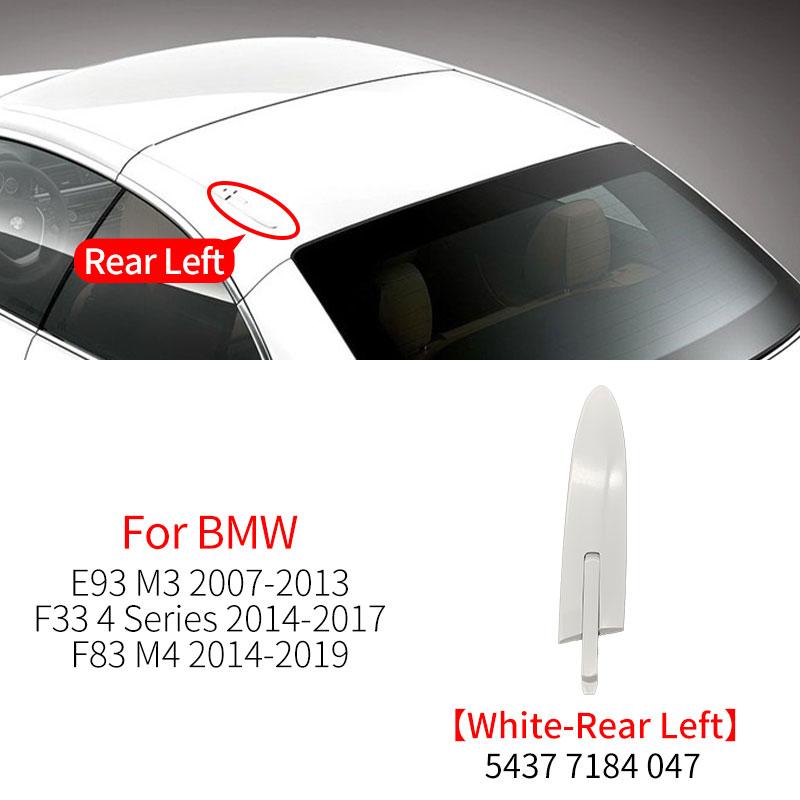 For BMW 3 4 Series 430 M3 M4 Convertible Roof Top Decorative Trim Strip Cover Cap Lid Accessory For BMW E93 F33 F83 54377184048