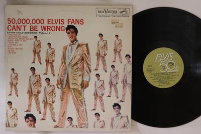 LP Record ELVIS PRESLEY - 50,000,000 Elvis Fans Can't Be Wron AFM15197 RCA Victor 1984 US Rock Used