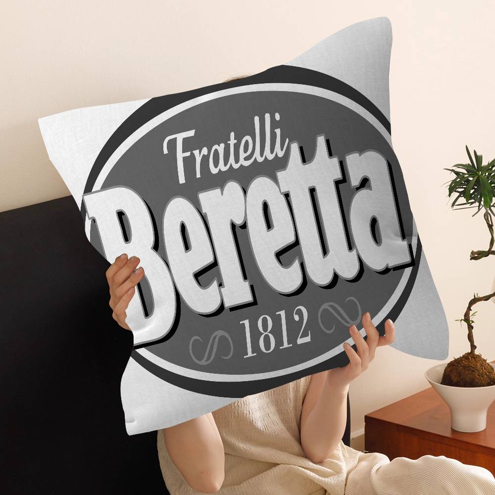 G-Gun B-Beretta Cushion Cover Pillowcase Upholstery Sofa Throw Pillow Home Decor Pillowcas