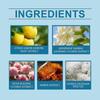 Roxelis Summer Lemon Perfume Natural Fresh Long-Lasting Lemon Energy Fragrance Floral Light Elegant Scent